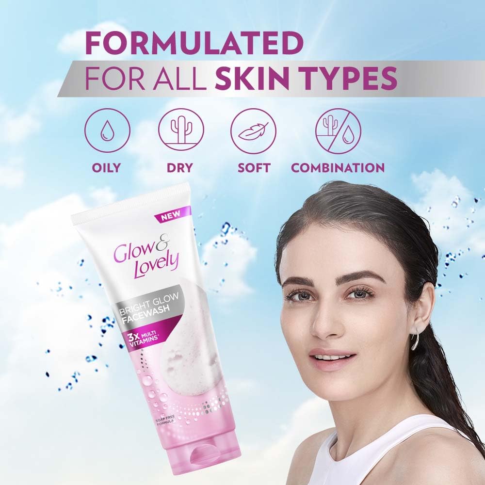 Glow & Lovely Bright Glow Face Wash 100 g