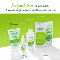 Simple Kind To Skin Refreshing Face Wash 150 ml | 100% soap-free gentle cleanser for sensitive, dry & oily skin, for women & men