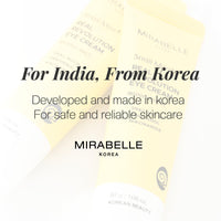 Mirabelle Korea Snail Miin Real Revolution Eye Cream 30g | Reduces Dark Circles, Wrinkles & Fine Lines | Korean Skincare | For Women & Men