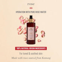 Kama Ayurveda Pure Rose Water Face and Body Mist, 6.8 Fl Oz, Pack of 200ml