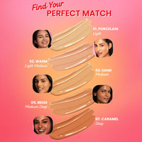 Dot & Key Strawberry Dew Tinted Sunscreen SPF 50+ Pa++++ - 07 Caramel | Protection Against UA/UB | Broad Spectrum, Water & Sweat resistant | For All Skin Types | 50ml