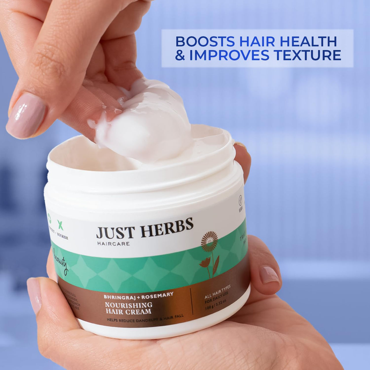 Just Herbs Grooming Kit for Men - Face and Body Scrub, Charcoal Body Wash, Rosemary Beard Oil & Hair Serum Combo Set