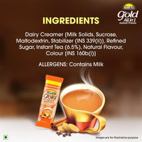 Tata Tea Gold All-in-1 Instant Premix Masala Tea, 14g Per Serve, Quick & Easy To Make Masala Chai, 10 Sachets