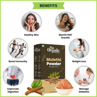Pure & Natural Mulethi Powder For Skin Whitening, Licorice Powder For Body, Skin and Hair, jeshthamadh Powder for Eating Drinking Edible Body Herbal Organic, Licorice Powder For Skin