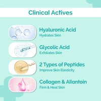 The Derma Co. Snail Peptide 96 Daily Skincare Combo | Snail Mucin, Niacinamide, Peptide Complex | Intense Hydration | Improves Skin Texture | 24 hrs Moisturization