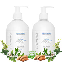 ST. D'VENCE Alpine Winter Edition Moisturizer Body Lotion for Dry Skin Women & Men | Tea Tree Oil, Shea Butter & Vitamin E | Body Lotion for Summer | Combo Pack of 2- (300 ml x 2)