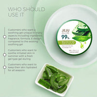 The Face Shop Pure Aloe Vera Gel, 300ml for Skin, Hair & Body | Aloe Vera with Vitamin E | Clear Gel for Ultimate Hydration & Glow | Korean Skin care products