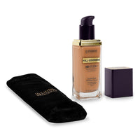 INSHINE 24-Hour Full Coverage Foundation – Lightweight, Waterproof, Oil Control, Sweat & Humidity-Resistant with Non-Cakey Matte Finish - Caramel