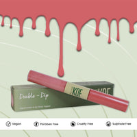 Koe Beauty Double Dip | Grape Escape & Jelly | Deep Muave Matte Lipstick (2ml) Plus Candy Gloss Finish Lip Topper (2ml) | Perfect Balance of Color & Shine