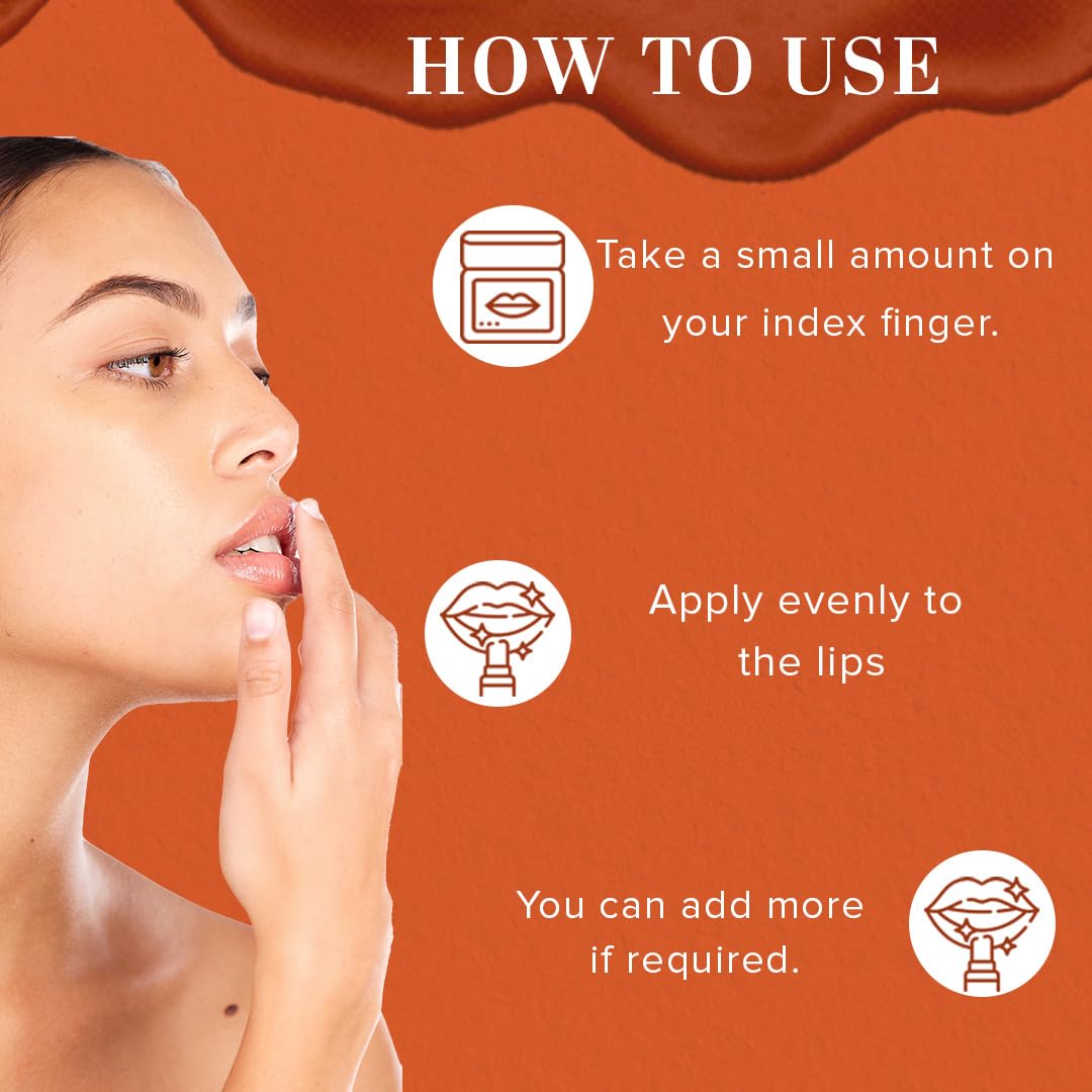 Khadi Natural Peach Lip Balm with Beeswax and Shea Butter| Soft & Hydrated Lips |Lip Balm for Chapped Lips| Unisex Lip Balm| Pack of 3| (5 * 3) (15 gm)
