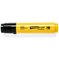 AVERY Marks A Lot UltraDuty Permanent Markers, XL Wide 18mm Chisel Tip, Water Resistant, 1 Black Industrial Marker (29865)