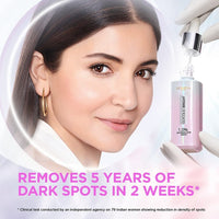 L'OREAL PARIS Glycolic Bright Skin Brightening Serum, 15ml 1% Glycolic Acid For Dark Spots, Pigmentation & Uneven Skin Tone & Glycolic Bright Glowing Night Cream, 15ml For All Skin Type (Pack Of 2)