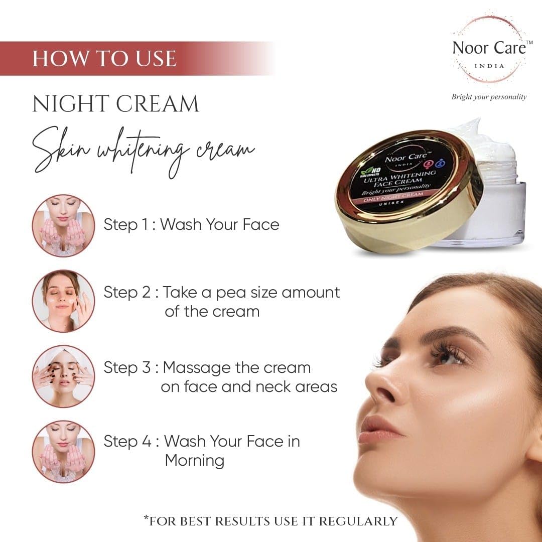 NOOR CARE INDIA Fairness Cream For Reducing Pimple Dark Spot, Dark Circle ultra Anti aging Cream Use For Men & Women, 15g