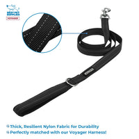 Voyager Step-in Plush Dog Harness – Soft Plush, Step in Vest Harness and Reflective Dog 5 ft Leash Combo with Neoprene Handle for Small and Medium Dogs by Best Pet Supplies -Set (Latte Suede), XS Harness Leash Set (Latte Suede) XS (Chest: 13 - 14.5