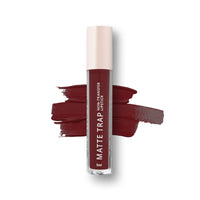 Hilary Rhoda Matte Trap Liquid Lipstick | Non-Transfer & Waterproof Lipstick | 8-Hour Long Stay | Non-Drying Formula | 5ml (Mix maroon - Shade 24)