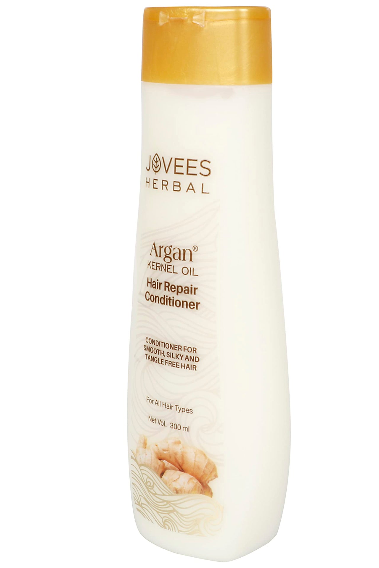 Jovees Herbal Argan Kernel Oil Hair Repair Conditioner For Smoothens, Silky And Tangle Free Hair | Repairs Dry & Damaged Hair | Suitable for All Hair Types- 300ml