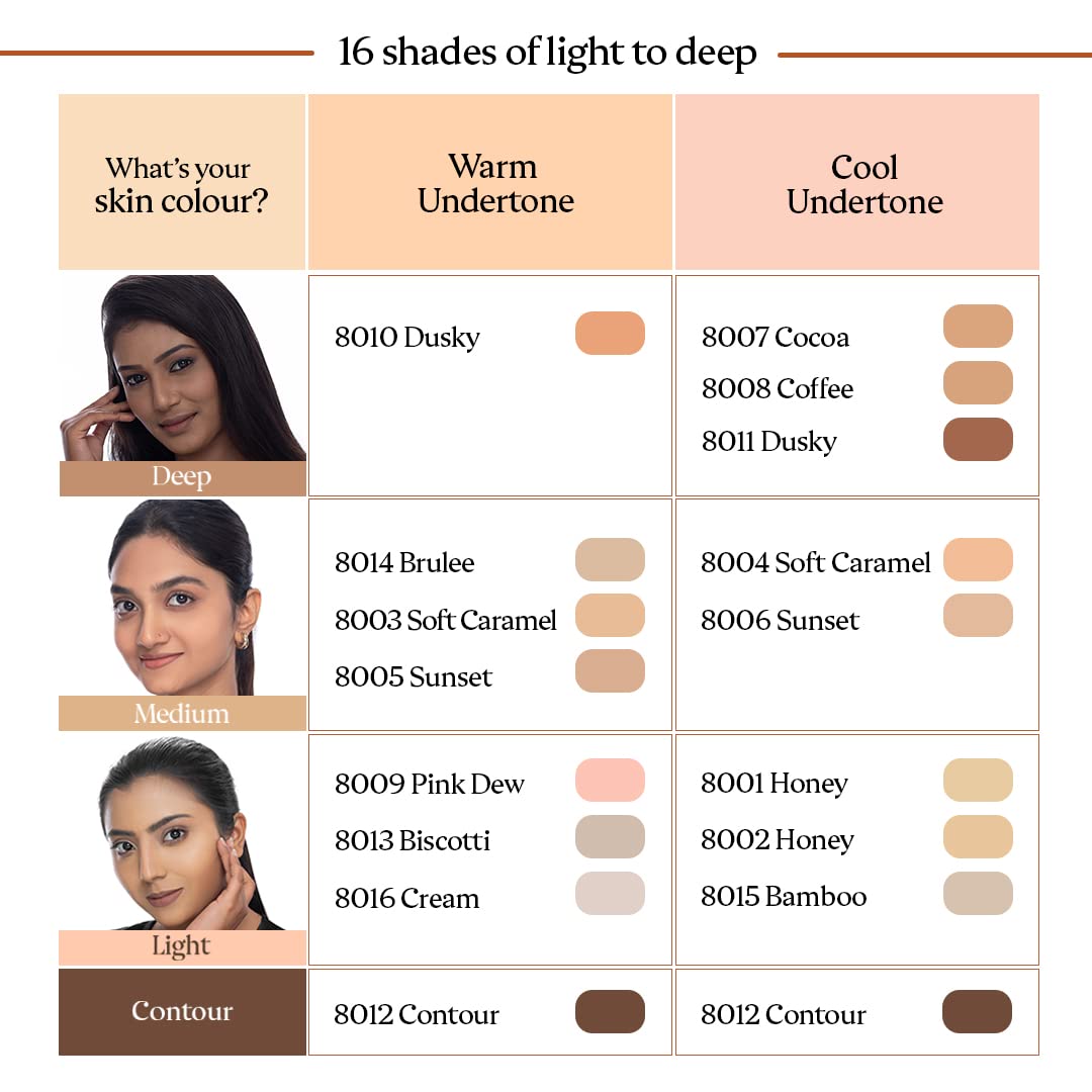 Dazller Classique Compact Powder, 9g - (Pack of 2), 8008 Coffee, Velvety Natural Finish, Oil-Control, Sebum Absorption Formula, No-makeup look, Emollient-rich