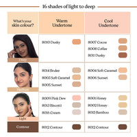 Dazller Classique Compact Powder, 9g - (Pack of 2), 8008 Coffee, Velvety Natural Finish, Oil-Control, Sebum Absorption Formula, No-makeup look, Emollient-rich