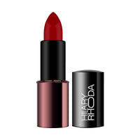 Hilary Rhoda Creamy Touch Lipstick | Infused with Olive Oil, Shea Butter & Vitamin E | Highly Pigmented & Creamy Texture | Long Lasting & Keeps Lips Moisturising - 4g (Red Sugar - Shade 10)