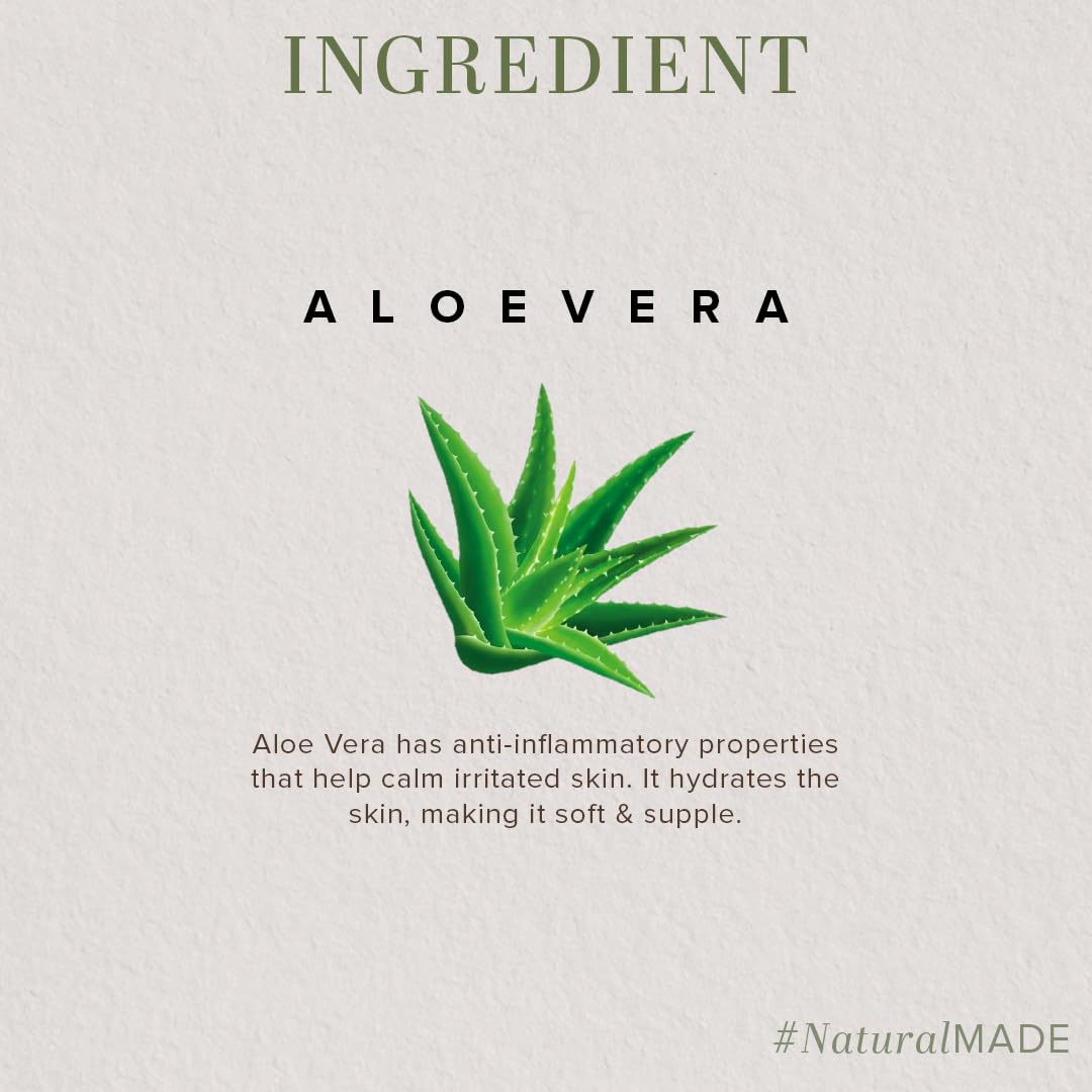 Khadi Natural Ayurvedic Aloevera Moisturiser Lotion| Long lasting hydration|Nourishes skin deeply|Free from harsh chemicals| Pack of 2| (210 * 2) (420 ml)