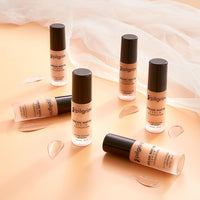 Pilgrim Medium Warm Sand Serum Liquid Foundation, Matte & Poreless,30 ml | Foundation for face make up infused | Water-Resistant, All Day Coverage| All Skin Types
