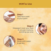 WOW Skin Science Purifying Multani Mitti Face Wash for All Skin Types | Controls Excess Oil | Brightens & Purifies Skin | Face Wash for Women & Men | Paraben Free | 100 ml