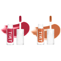Tint Cosmetics 2.5ml Set of 2 Lipgloss, Red & Orange Nude, Non Sticky, Hydrating, Light Weight, Long Lasting, High Shine & Soft Natural Liquid Lip Gloss For Girl & Women (Berry Pink & Tawny)