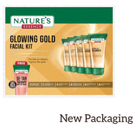 Nature's Essence Glowing Gold Facial Kit, 500g