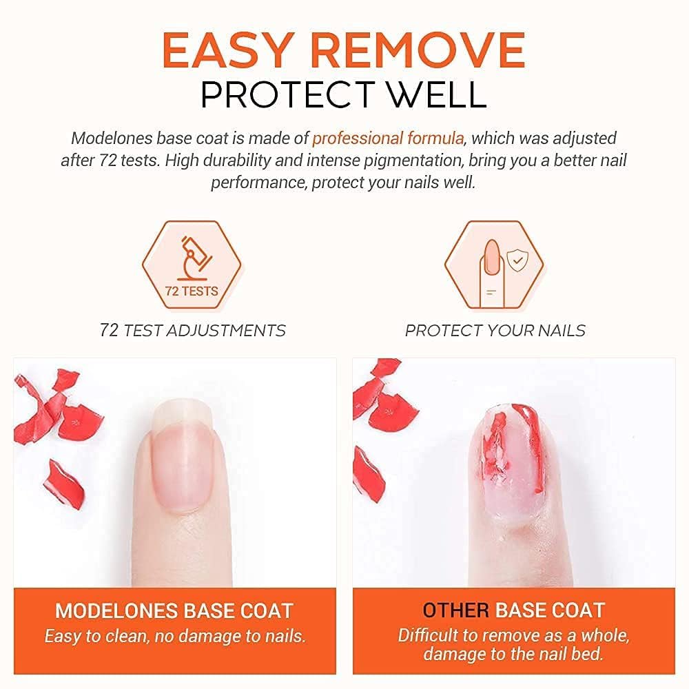 Bolt Bee No Wipe Base Coat,15ml for Gel Nail Polish Soak Off LED Nail Lamp Gel Base Coat Upgraded Formula Long-Lasting DIY Home and Nail Salon