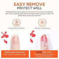 Bolt Bee No Wipe Base Coat,15ml for Gel Nail Polish Soak Off LED Nail Lamp Gel Base Coat Upgraded Formula Long-Lasting DIY Home and Nail Salon