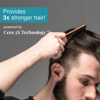 Bare Anatomy Damage Repair Hair Serum, Powered by Cera3x Technology Delivers 3x Hair Strengthening, Serum for Hair Smoothing for Dry and Frizzy Hair, 50ml