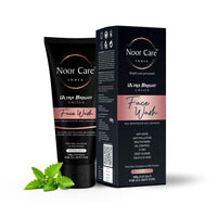 Noor Care INDIA Tan Removal Face Wash for Dry, Normal & Sensitive Skin | Clear & Glowing Bright Skin | Refreshing & Anti Ageing | Reduces Pimples & Blemishes For Men and Women | (Pack of 1) 100G