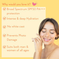 WishCare SPF 50 Lip Balm for Dark Lips & Sunscreen Body Lotion (5g+200ml)