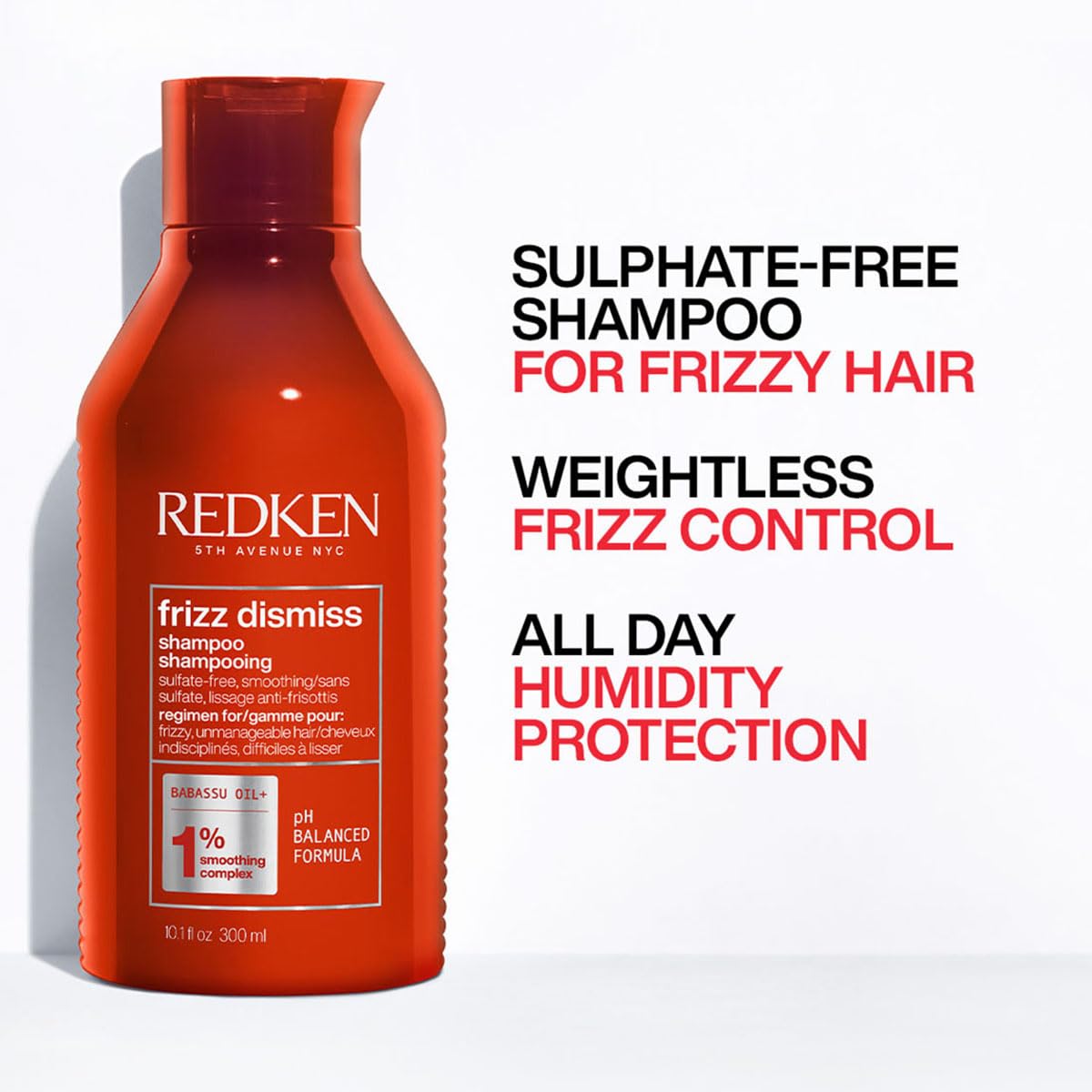 Redken Frizz Dismiss Shampoo, Mask & Rebel Tame Cream Anti-Frizz Combo | With Babassu Oil & Smoothening Complex | For Dry & Frizzy Hair | For Men & Women