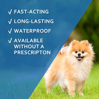 Fiproguard Flea & Tick Squeeze-On for Dogs Upto 22 lbs, 6-PACK Up to 22-Pound 6-Month