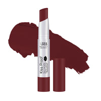 Beauty Berry Kiss Proof Matte Lipstick | Highly Pigmented Ultra Matte Long Lasting Lipstick | Non-Drying, Intense Moisturizing, Lightweight | Non Transfer Lipstick for Women (Rich Maroon)