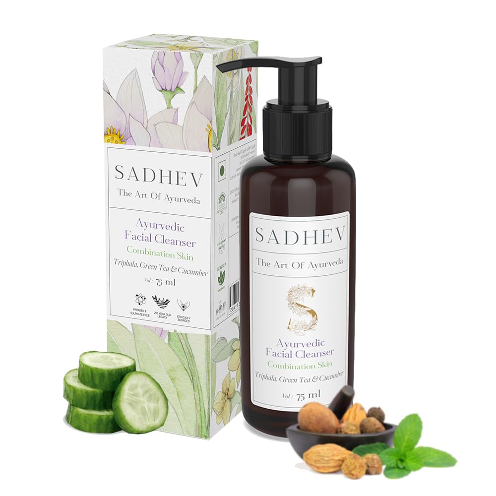 Sadhev Ayurvedic Facial Cleanser Combination Skin - 75ml