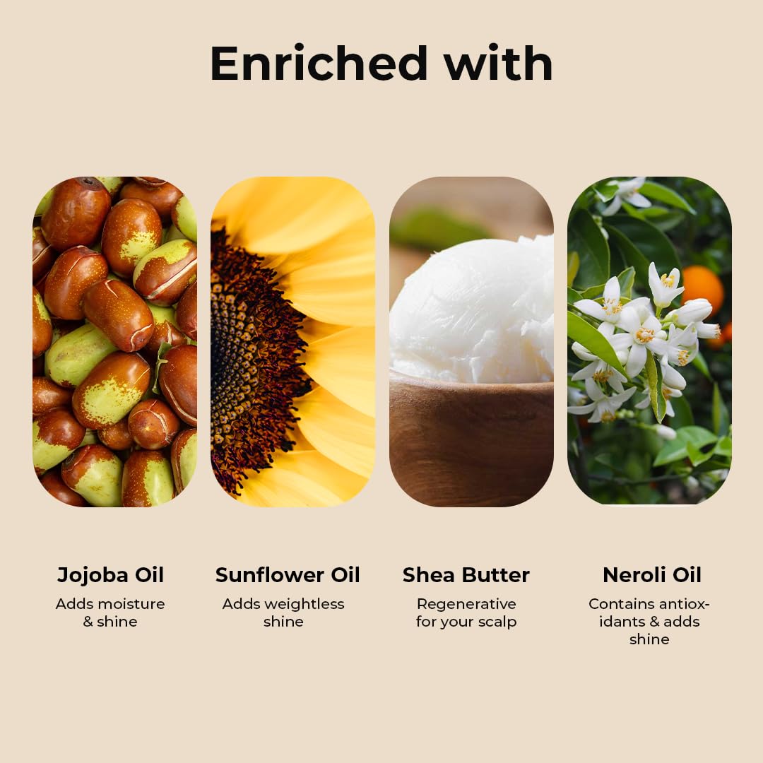 Fix My Curls Leave In Cream | Enriched with Jojoba Oil & Nigella Sativa Seed Oil| Curly And Wavy Hair Cruelty-Free Vegan Frizz Control Hydration