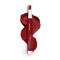 Seven Seas Color Stylo NonTransfer Matte Lipstick | Matte Finish Lip Crayon | Waterproof | Long Lasting | Lasts Up to 24 hours (Red Apple)