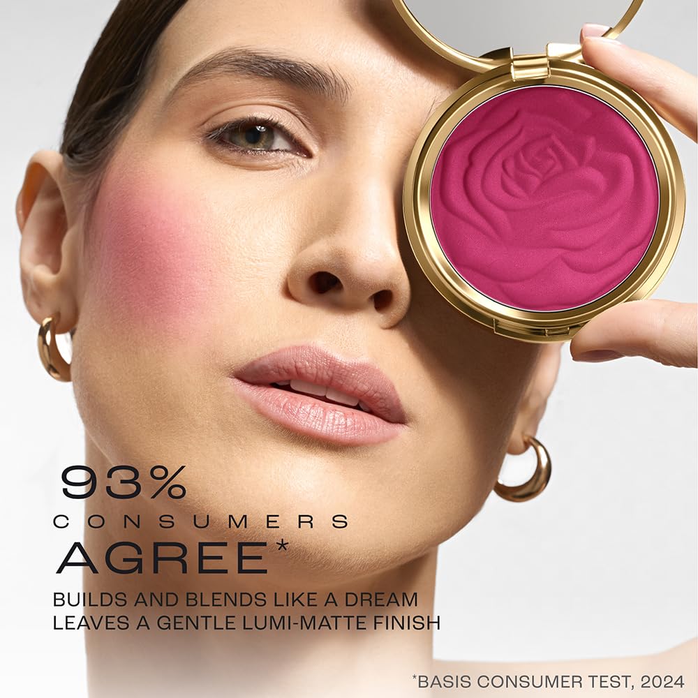 Lakmé Showstopper Collection Rouge Bloom Powder Blush Vintage Rose -12g