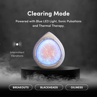 Numour ARIA Jade Stone LED Facial Device | For Fine Lines, Wrinkles & Acne | with Yellow, Blue & Red Light Therapy for Face | Smart Rechargeable Skincare Tool for Moisturizer, Serum & Face Masks
