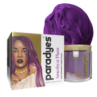 paradyes Top-Up Semi-Permanent Amethyst Plum Diy Conditioner Based Hair Colour, 120 Gm,All,Unscented,1 Count