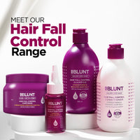 BBLUNT Hair Fall Control Hair Mask with Pea Protein & Caffeine for Stronger Hair-250 g | Reduces Hair Fall | Strengthens Hair | Enriched with Shine Tonic