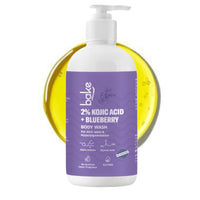 BAKE 2% Kojic Acid Brightening Body Wash with Glycolic Acid & Alpha Arbutin | De-Tan Body Wash | For Pigmentation & Tan Removal | For Dark Knees & Elbows | Dark Spots & Sun Damage | 250ml