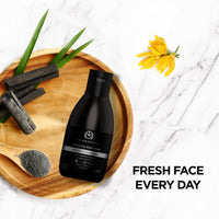 The Man Company Activated Charcoal Face Wash for Men - 100ml | Exfoliating & Brightening Face Wash | Enriched with Ylang Ylang & Argan Essential Oils | Anti Pollution, Acne Oil Control | Deep Cleansing | Blackheads Removal