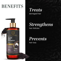 KHADI NATURAL PB BLACK RICE CLEANSER/SHAMPOO SULPHATE PARABEN FREE-310 ml