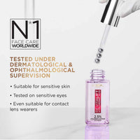 L'Oreal Paris Revitalift Hyaluronic Acid Eye Serum, 20ml, 1.5% Hyaluronic Acid and 1% Caffeine, Lightweight Texture, Non-Sticky, Reduce Fine Lines Under Eyes