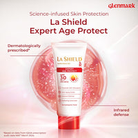 La Shield IR SPF 30 PA +++ Mineral Sunscreen Gel | UVA & UVB + Infrared Protection | Oil free | Lightweight | No white cast | Broad spectrum | Dermatologist Prescribed | For All Skin types | 60g