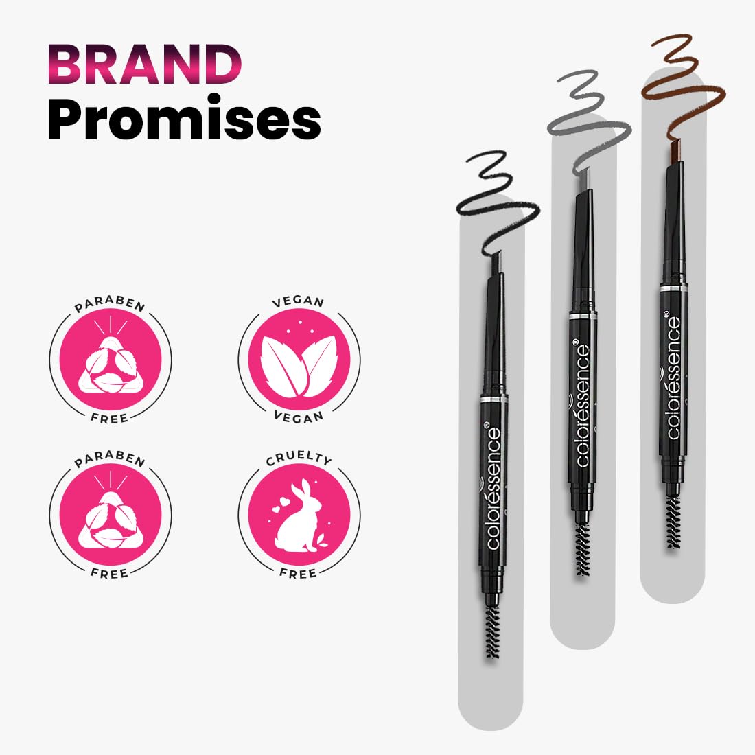 Coloressence Expert Eyebrow Pencil (2 in 1 Dual Function) 0.25g