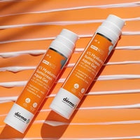 The Derma Co 1% Hyaluronic Sunscreen Aqua Ultra Light Gel With Spf 50 Pa++++ For Broad Spectrum, Uv A, Uv B & Blue Light Protection | 50G | Pack Of 2 - All Skin Type
